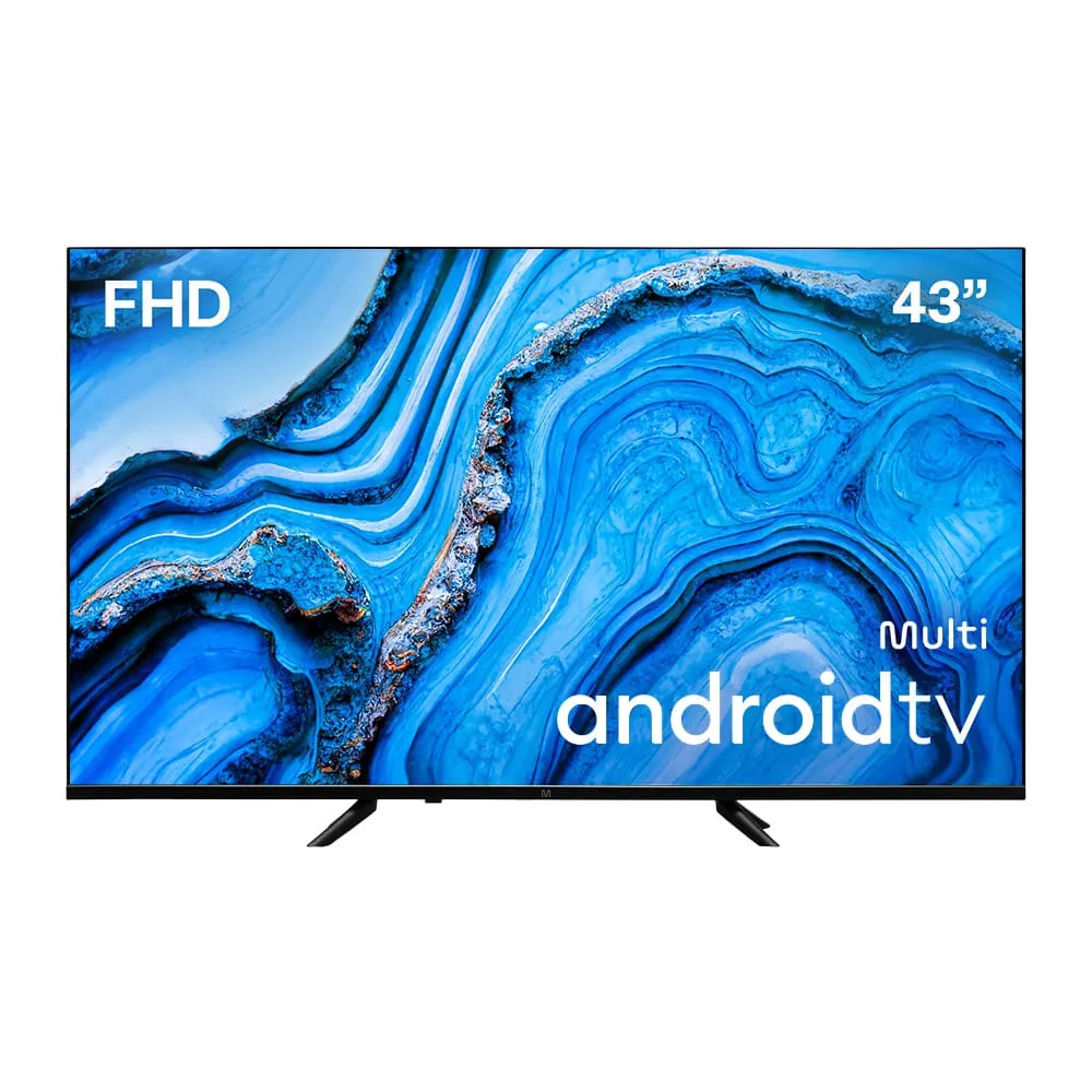 (Ame R$975) Smart Tv 43 Multi Full Hd Android - Tl066m